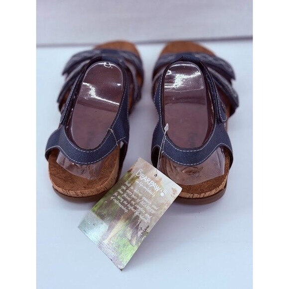 Bearpaw Women's Ridley Wide Navy Blue Sandals (2667WX-278) Size 8 - Picture 2 of 5